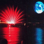 lac de lausane,firework show